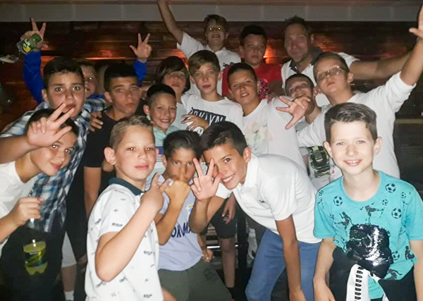 Having fun in the Camp