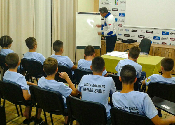 Theory lecture in Brzeće, Kopaonik