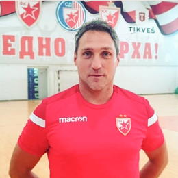 KMF Crvena zvezda Trener golmana Nenad Šabić